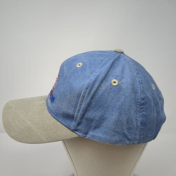 AmeriGas Snapback Cap Blue One Size Adjustable Embroidered Vented Holes Cobra - Picture 3 of 9